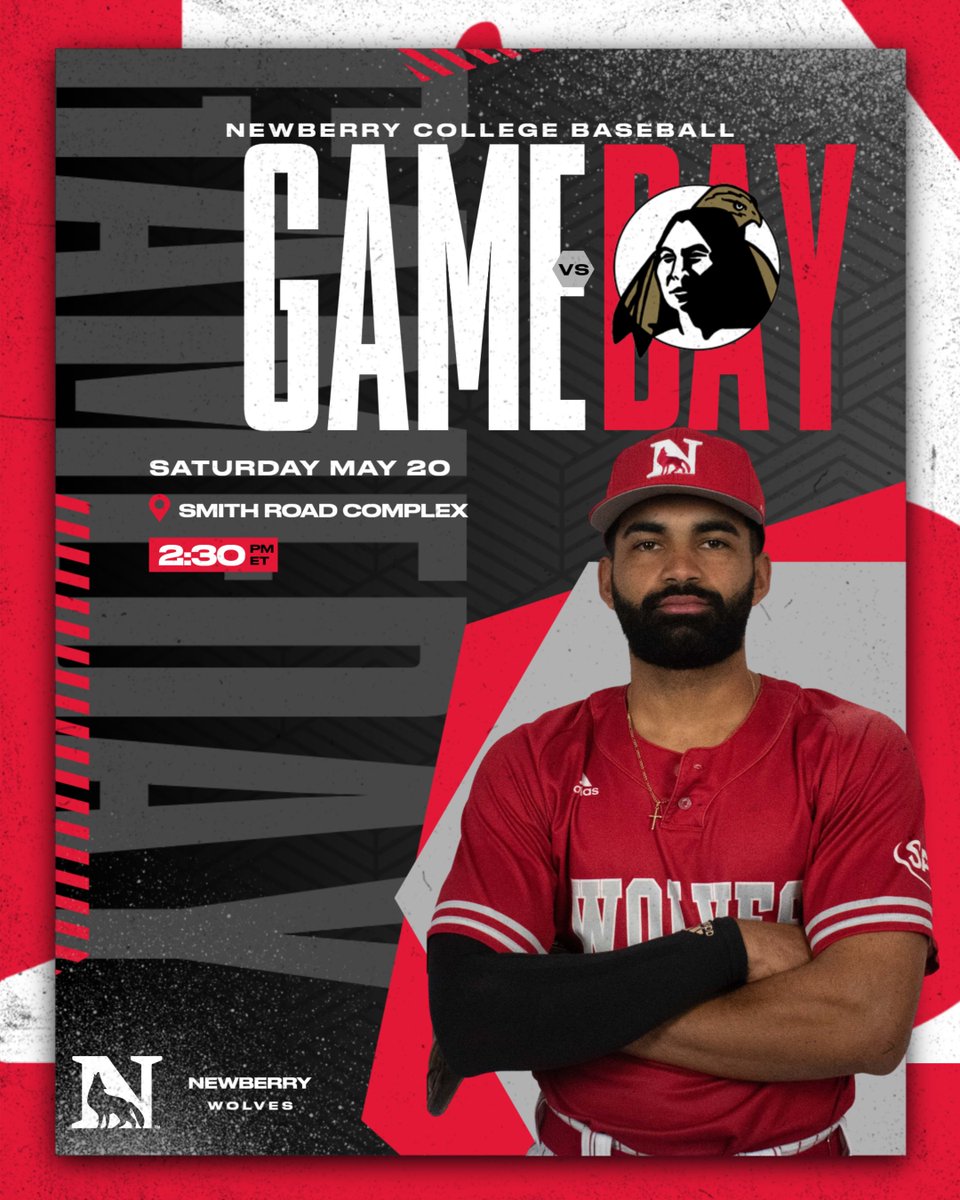 NewberrySports's tweet photo. BSB | It's Survive and Advance day for the Wolves as they start the day against UNC Pembroke at 2:30!

Stats/Video: https://t.co/Lri4j6gpq7

#GoWolves https://t.co/iVTqfR71oP