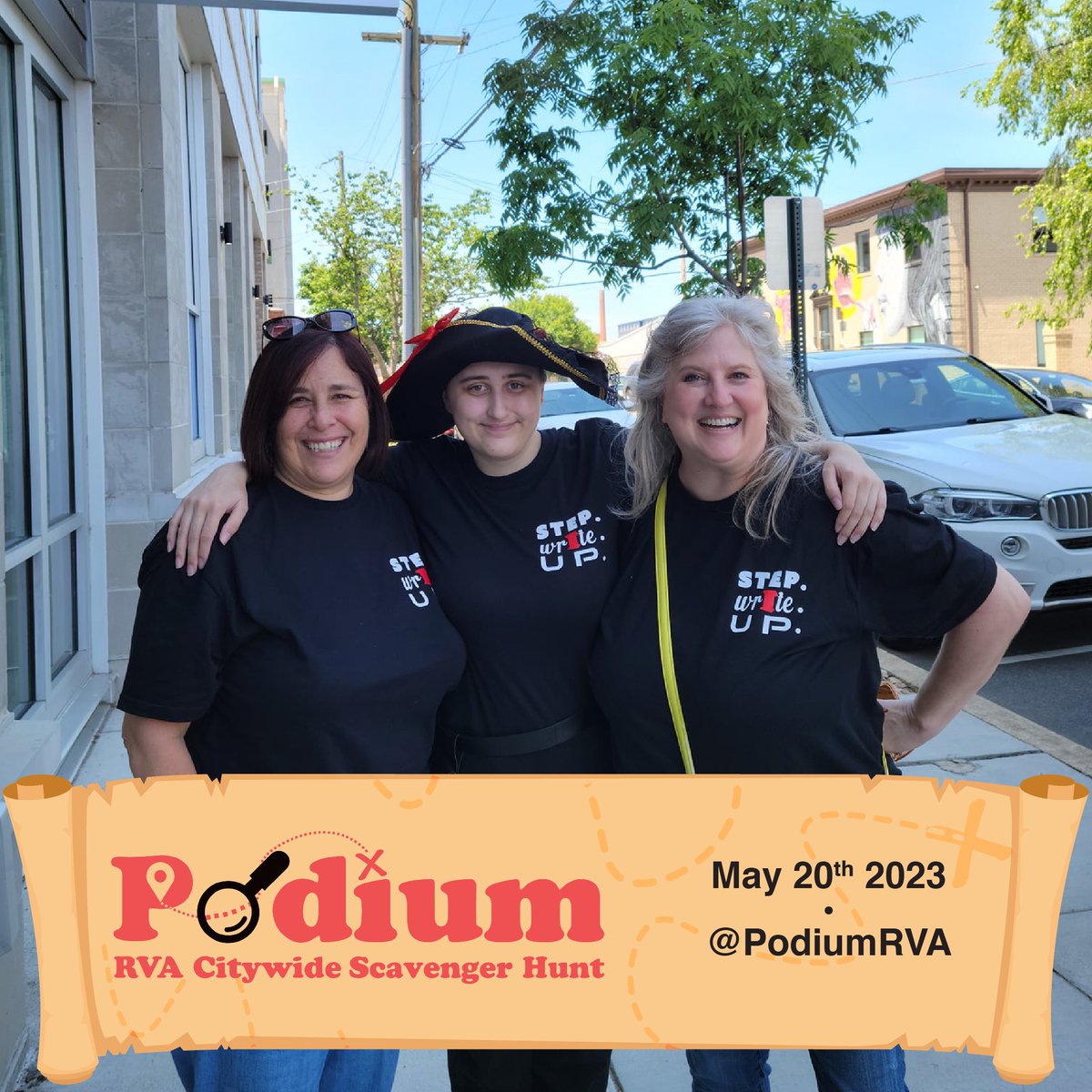 The photos are coming in! Hunters, make sure you are tagging Podium RVA AND Village Bank, Virginia !
-
#scavengerhunt #richmondva #rva