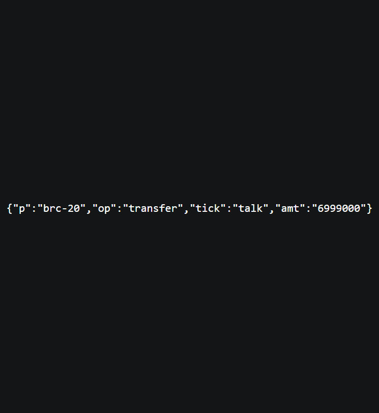 TalkArmy_BRC20's tweet photo. The total supply of Talk is 21 million like Bitcoin. 33% of the supply has been minted directly to 1A1zP1eP5QGefi2DMPTfTL5SLmv7DivfNa, corresponding to the wallet of Satoshi Nakamoto himself https://t.co/TgRHrPlad4