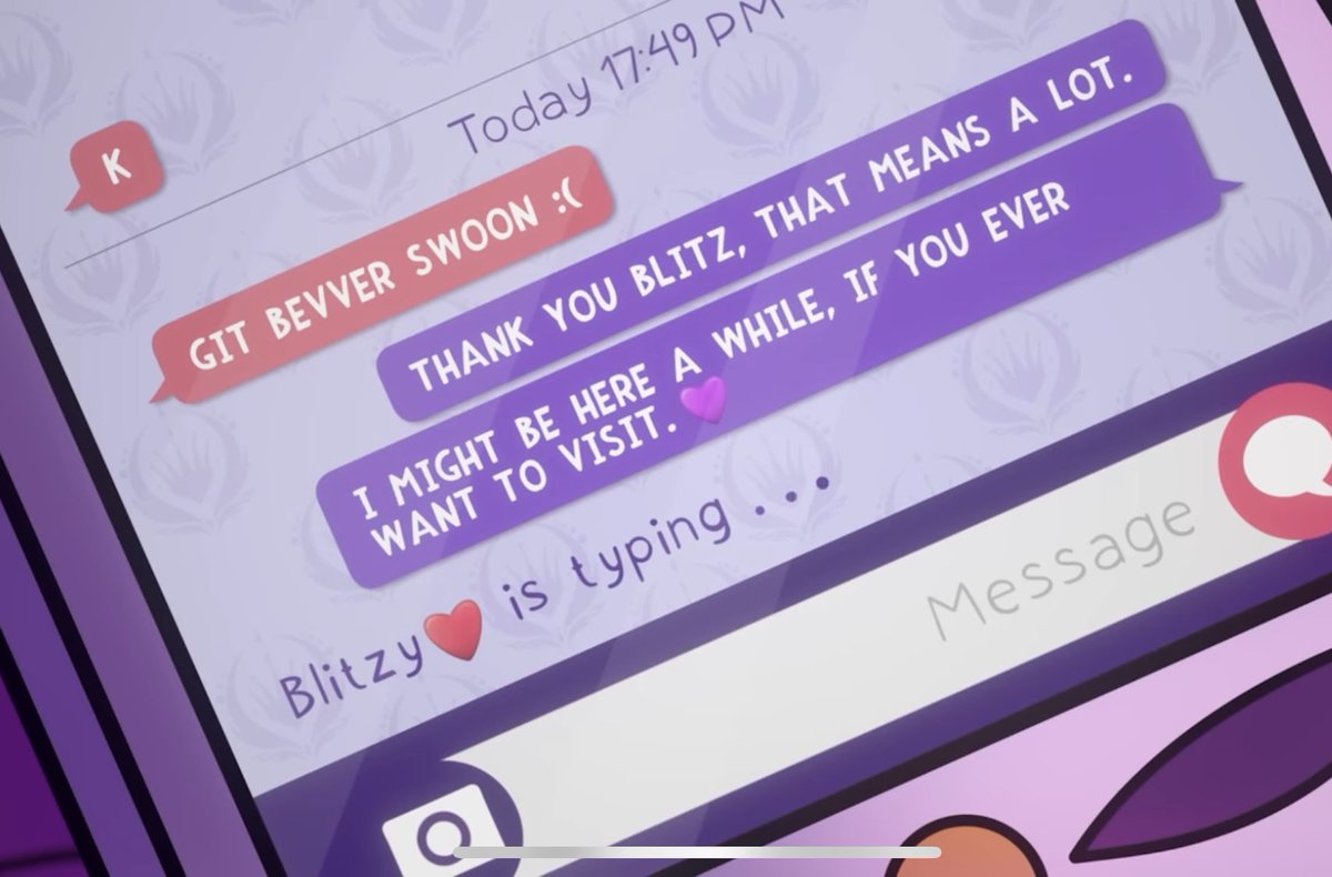 agentstarling14's tweet photo. How much you want to bet the reason why Blitzø didn’t reply was he’s still processing that Stolas can get hurt and Stolas just told him he was going to be in the hospital for awhile, the guy Blitzø previously thought was untouchable

#helluvaboss #helluvabossspoilers #stolitz https://t.co/mS0MbtyosN