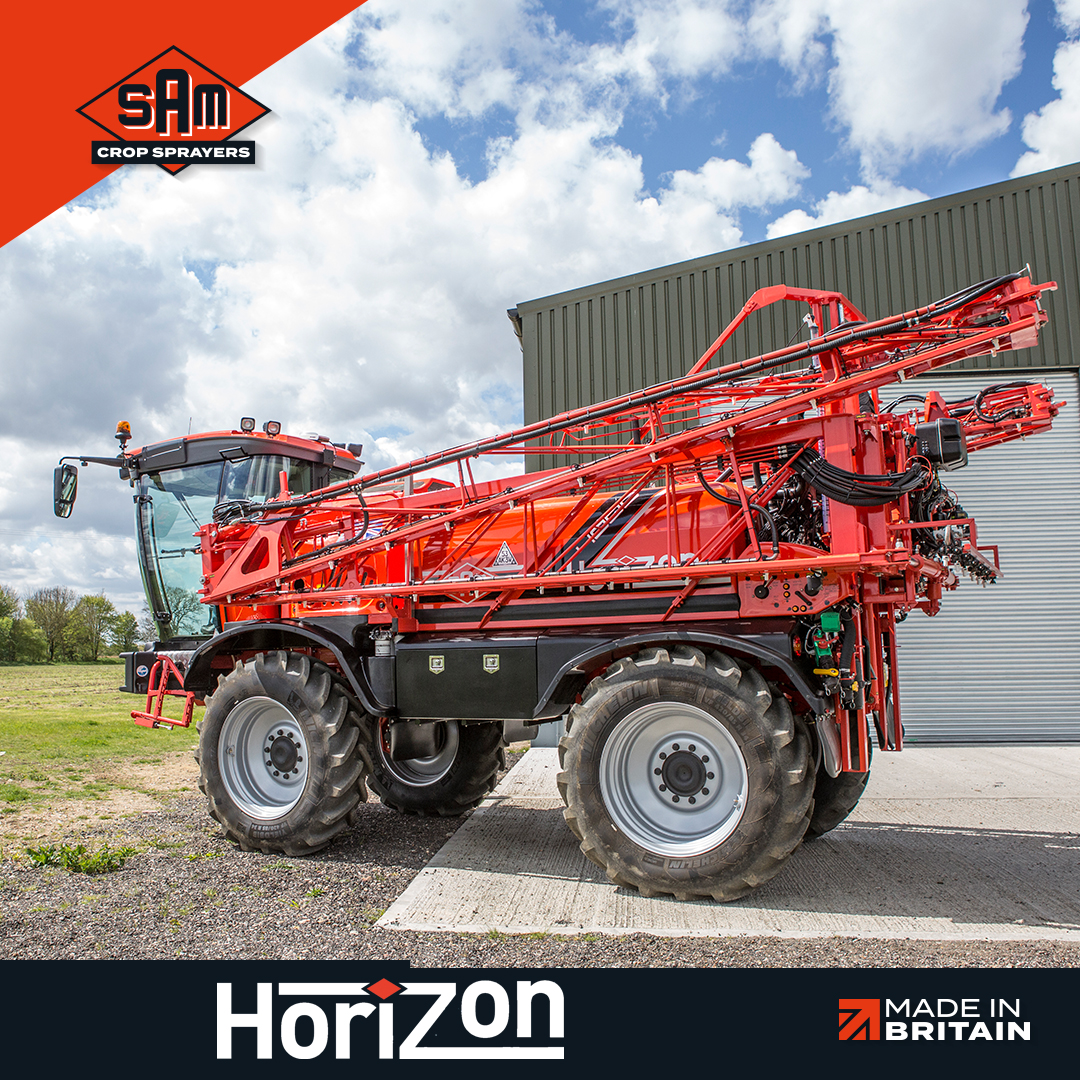 RT @SandsSprayers Experience the power of the Sands Horizon range of self-propelled sprayers. Get the job done without leaving a mark - tread where others dare not too.