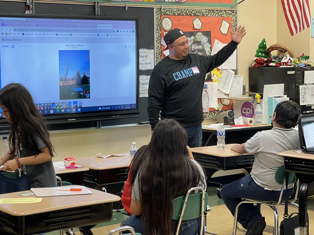 Wonderful Career Day at Wilson yesterday! Thank you to all of the parents, community members, former D99 students, and my best friend who came out for our students! Special thanks to Mrs. Soprych for organizing! #DreamBigWorkHardBeKind <a href="/D99Cicero/">Cicero District 99</a>