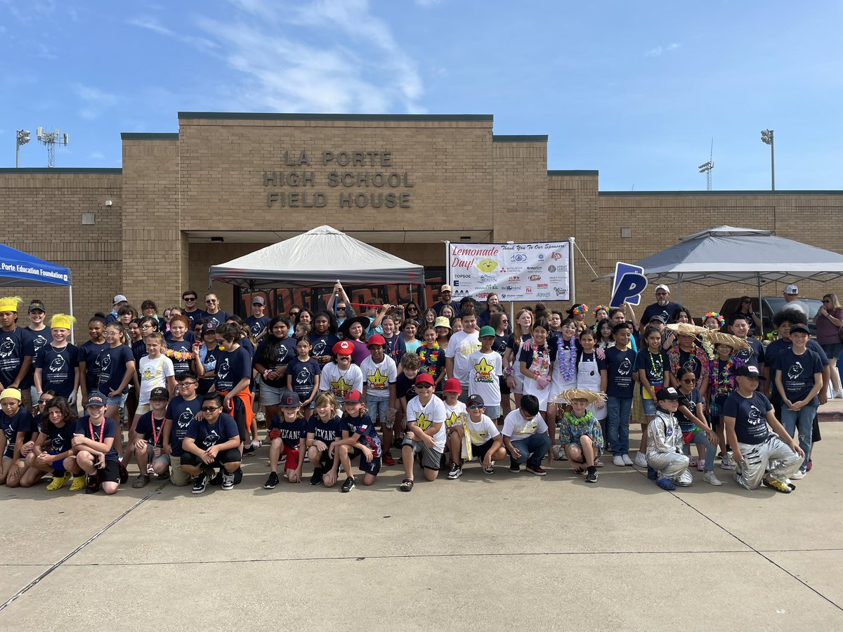 lpisd's tweet image. Our 2nd Annual Lemonade Day was a resounding success! Thank you to the many volunteers, parents, teachers and sponsors for making this possible for our students. #ChooseLP