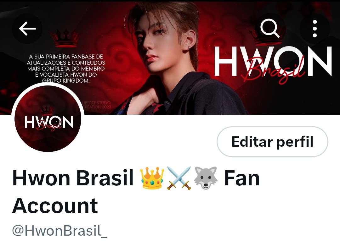 Hwon Brasil 👑⚔️🐺 Fan Account tweet media