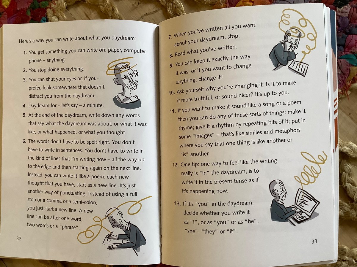 @one_to_read @TeresaCremin @MichaelRosenYes @WritingRocks_17 What a treat, Ben. That’s quite the cover! 🧡
It’s magic to see these invitations to write and a focus on poetry, too!

It reminds me of @MichaelRosenYes x @vivschwarz’s ‘Write to Feel Right’, which is currently inspiring some of The Writing Web writers.  🙌🏾

#WritingRocks