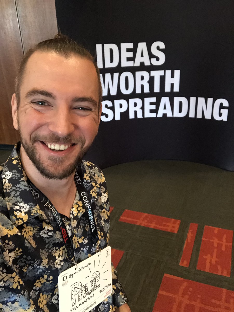 imPaulFalkowski's tweet photo. Our @TEDxSFU team is visiting our friends in Portland this weekend for @TEDxPortland. Amazing work by a talented group of people = confluence in action!

#TEDxPortland #TEDxPDX #ConfluencePDX #IdeasWorthSpreading https://t.co/NAswP6QVPY