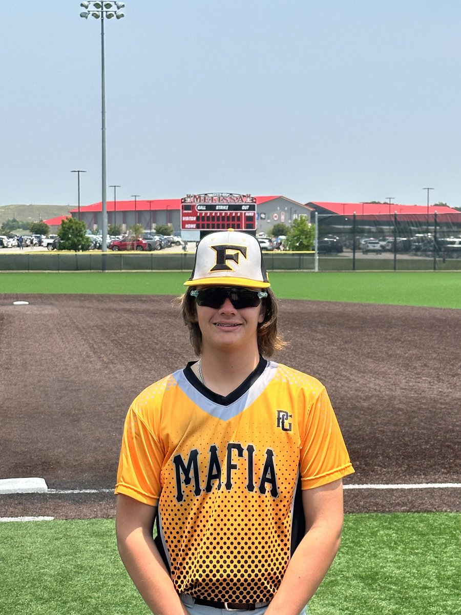 FiveToolYouth's tweet photo. F: @fivestardfw 2027 Black 10, McKinney Marshals 14U Black 3
PoG: Weston Williams 1-3, 3B, R
Hitters: Davis Montgomery 2-2, RBI | Chace Robbins 1-3, 2B, RBI, R | Kellan Cantrell 2-3, RBI https://t.co/aBPGIitoFN