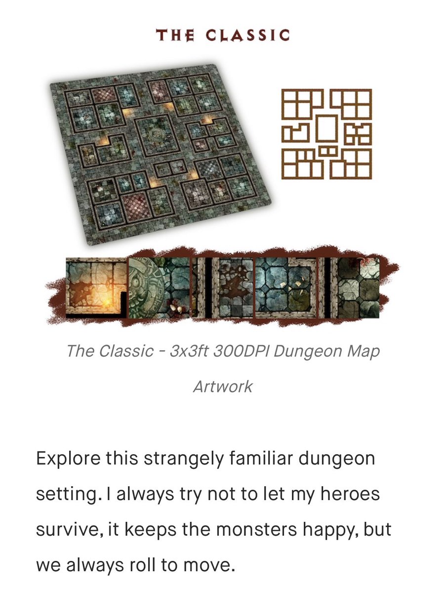 If you buy these designs we can print onto 8 materials! #heroquest  kickstarter.com/projects/iansc…