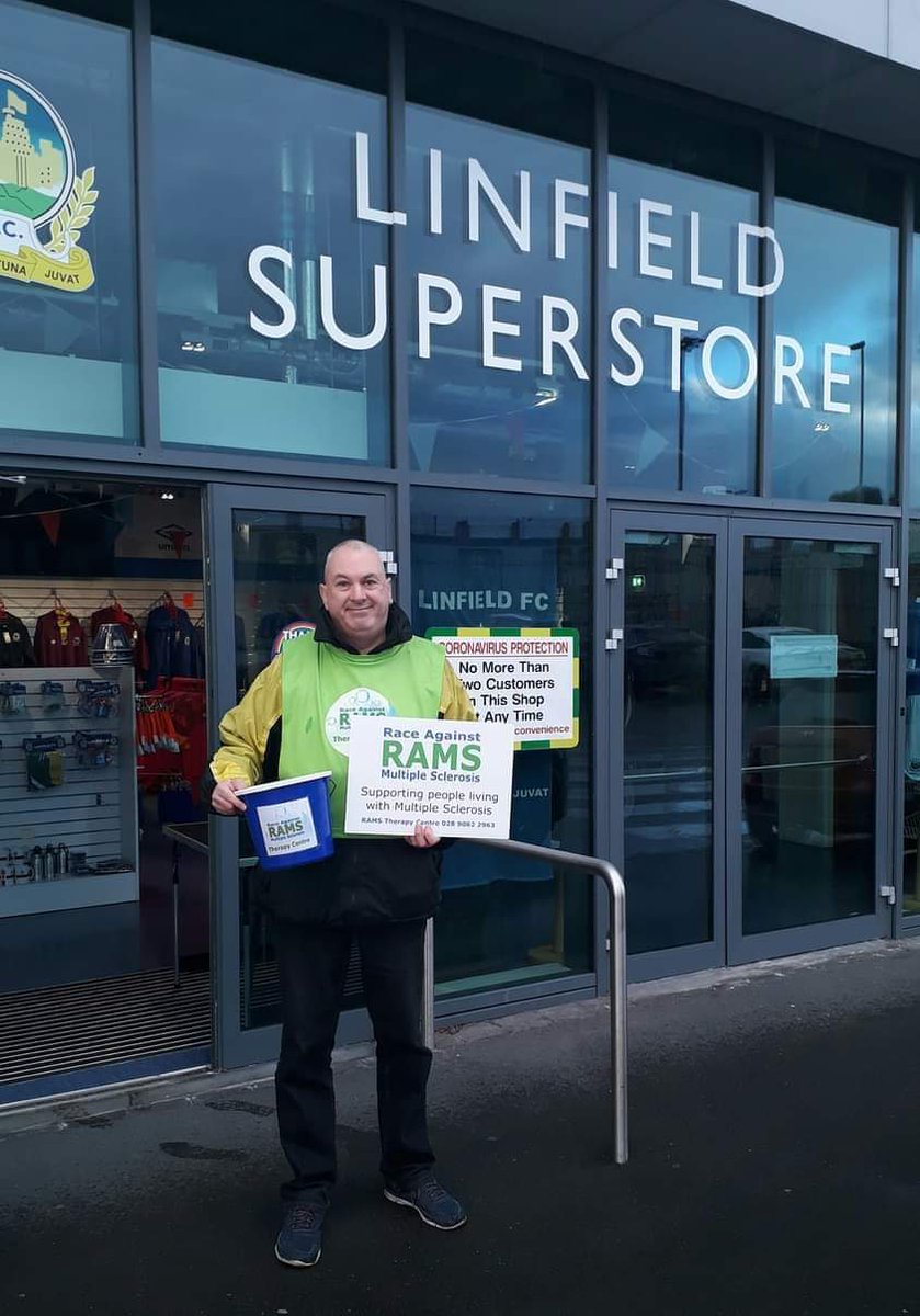 RoadMultiple's tweet image. RAMS Therapy Centre Collection . Wednesday 12th April 2023 . Linfield v Glentoran . £77.58 . Thank you very much to everyone who donated to provide Oxygen Therapies Treatment for people living with Multiple Sclerosis in Northern Ireland .