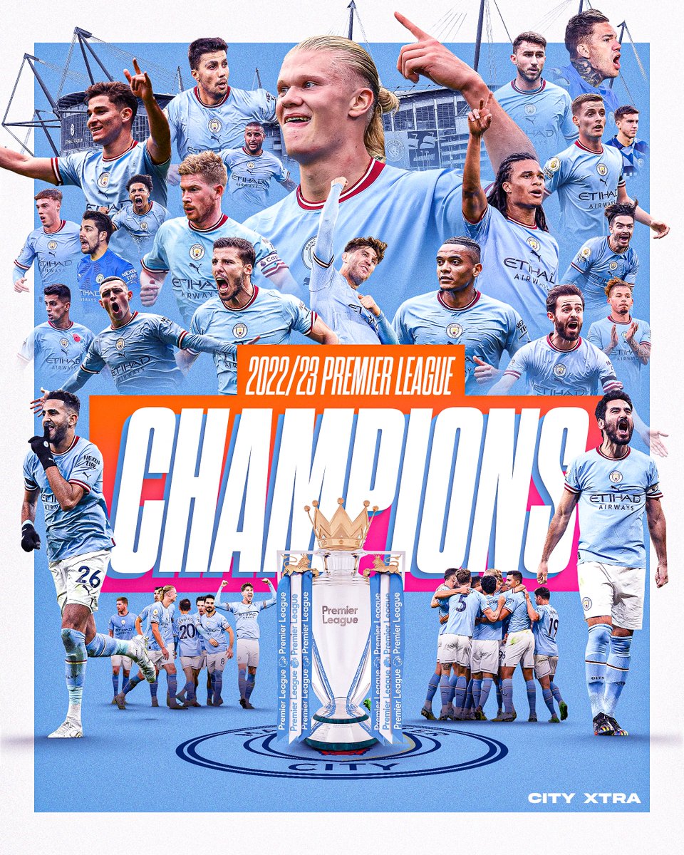 City Xtra on X: #ManCity are 𝗣𝗥𝗘𝗠𝗜𝗘𝗥 𝗟𝗘𝗔𝗚𝗨𝗘 𝗖𝗛𝗔𝗠𝗣𝗜𝗢𝗡𝗦  𝗔𝗚𝗔𝗜𝗡!!! 🏆  / X