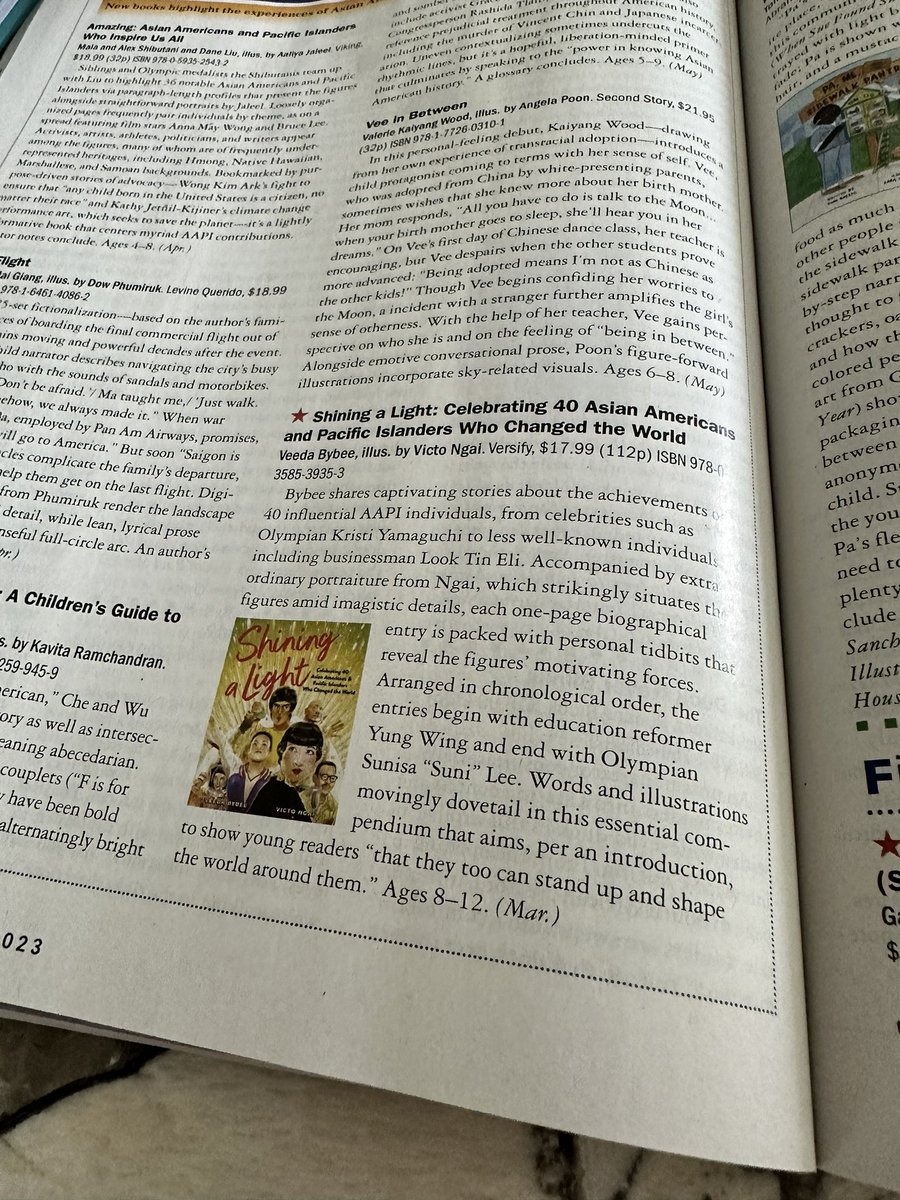 My friend @veedabybee’s shining star in this week’s Publishers Weekly ⭐️🎉⭐️🎉⭐️🎉⭐️🎉⭐️