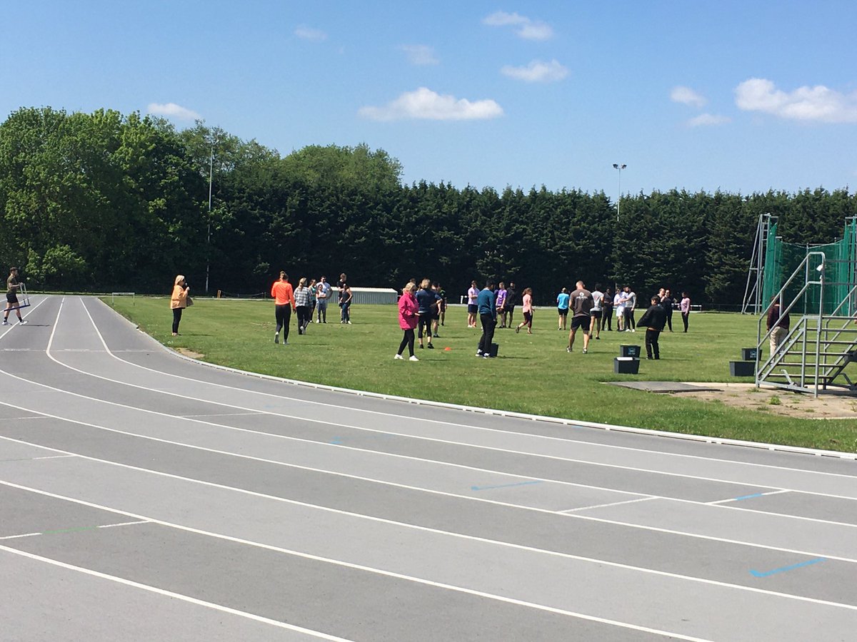 PhilippaBrowne2's tweet photo. Beautiful day for Sports Day with #teamUHCW ! Thanks to Hardeep and for organising us all and @Sarahmoulton16 for commentating.  Lots of fun! Training is starting now for next year 💪 https://t.co/4rfnQq7hqS