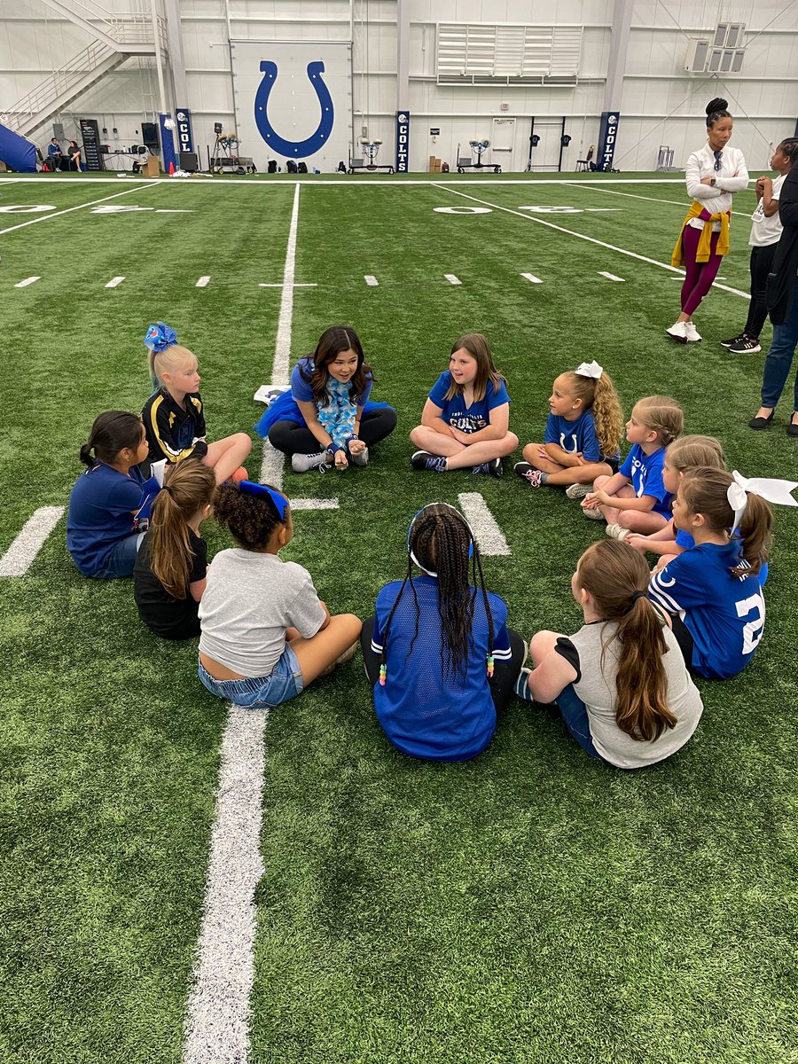 Colts Cheerleaders on Twitter "First Junior Cheer clinic of the season