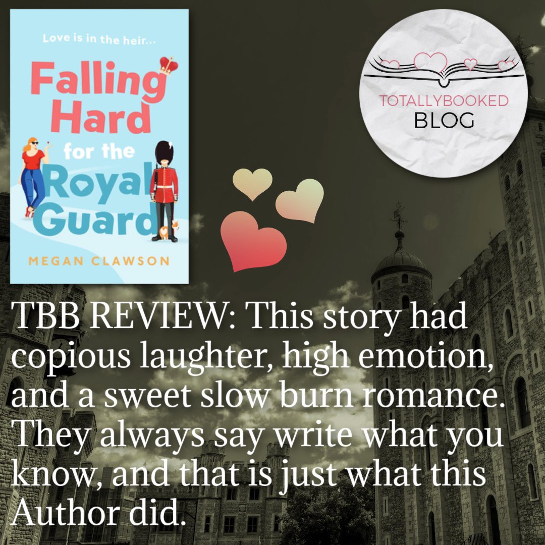 TotallyBooked1's tweet photo. #NewReview &amp; #TBBREC Falling Hard for the Royal Guard by Megan Clawson

★US https://t.co/d7uua4FO4V
★UK https://t.co/nldOgee85k

@meganambxr @AvonBooksUK @HarperCollinsUK #NetGalley https://t.co/TvQ9TQsbUi