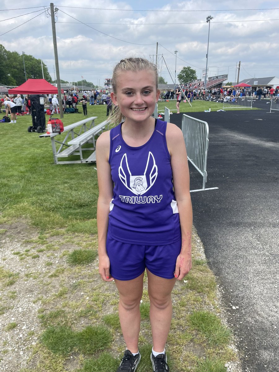 Regional Qualifiers! 

Zoey Baker, Ava Golias, Kalie Campbell, and Addi Hudson won the 4x200m Relay
The Titans also won the 4x100m with Ava Gaffey  joining Kalie, Zoey, and Addi on the relay. 
Kalie won the long jump 
Ella Wigal finished in 2nd place in the 3200m run