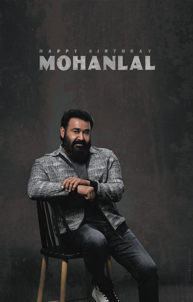 MohanlalMFC's tweet photo. Happy Birthday Laletta..❤️

Once again wishing you wonderful years ahead 🥰

Then Now and Forever..with You..!!

Design : @WCStudiosOffl

#HappyBirthdayMohanlal 

@Mohanlal #Mohanlal https://t.co/pGyX0myZfP