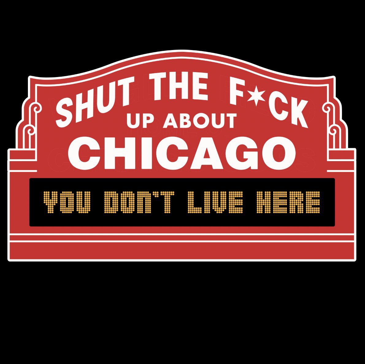 HarebrainedInc's tweet photo. Big thanks to everyone who bought or shared our “STFU About Chicago” shirts the last couple of days! We’re blown away by the response; clearly we’re not the only ones who are sick of people dragging Chicago’s good name through the mud. #chicago https://t.co/pC1OP9rEua