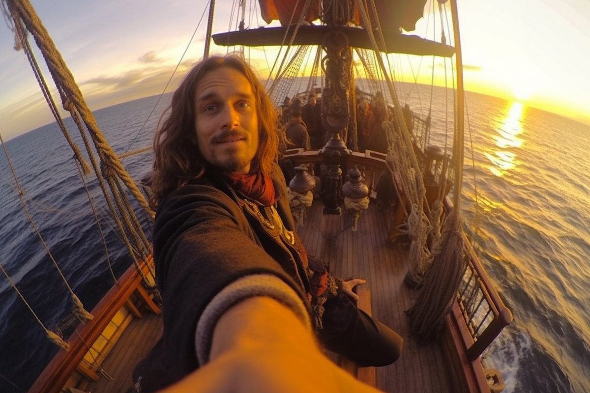 iththi's tweet photo. Bringing history to life π§΅
#GoProSelfies #midjourney https://t.co/IaKnaCFuRL