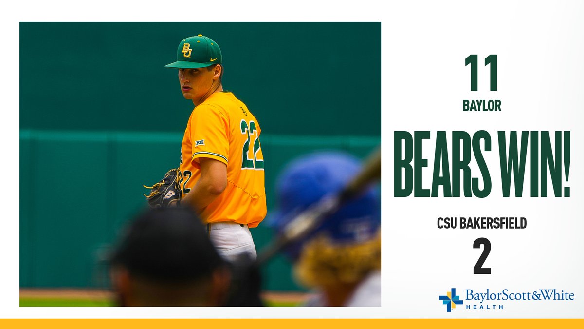 Baylor Baseball tweet media