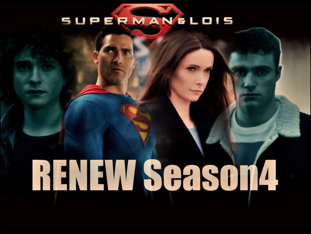 #SupermanAndLois 
 #RenewSupermanAndLois
  #Season4