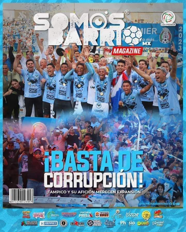 _PedroDominguez's tweet photo. @RicardoBSalinas Buen día Don Ricardo Salinas Pliego, apoyenos por favor a la afición de Tampico y Madero, se está cometiendo una injusticia con la afición, no nos dejan participar en la liga de expansión, le comparto algunas imágenes que espero sirvan de algo. https://t.co/T1TUEHtQ6O