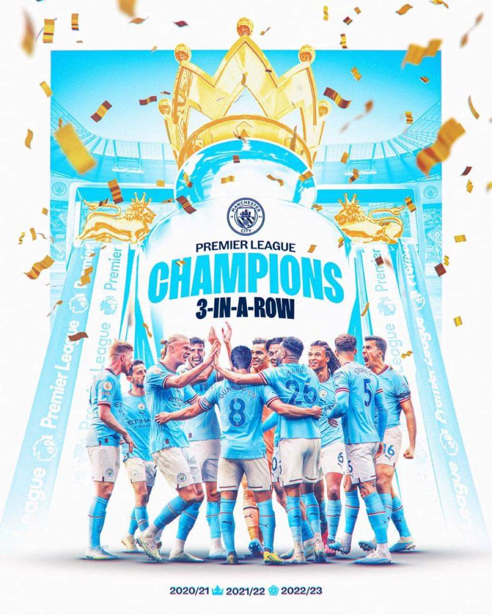 Deyloul3's tweet photo. 🚨رسميا:#مانشستر سيتي بطلاً للدوري الإنكليزي الممتاز . https://t.co/oGKpr6s0vB