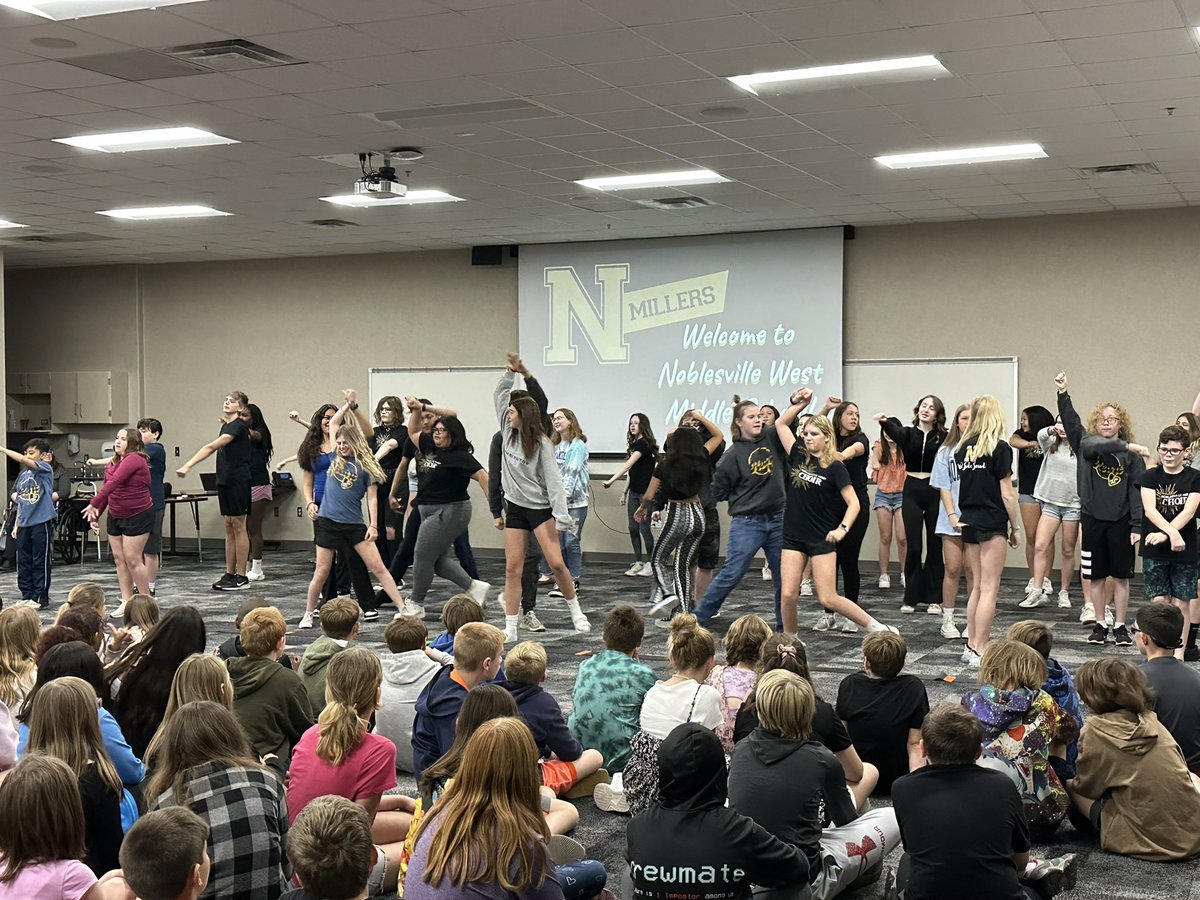 Belated thanks to <a href="/PrincipalNWMS/">Ryan Haughey</a> and <a href="/NWMS_Counselors/">NWMS Counselors</a> for an amazing 5th grade visit! Nothing better than seeing our old <a href="/hinklecreek/">Hinkle Creek Cougars</a> Cougars thriving at NWMS!! We are sending another awesome class your way!💛🖤