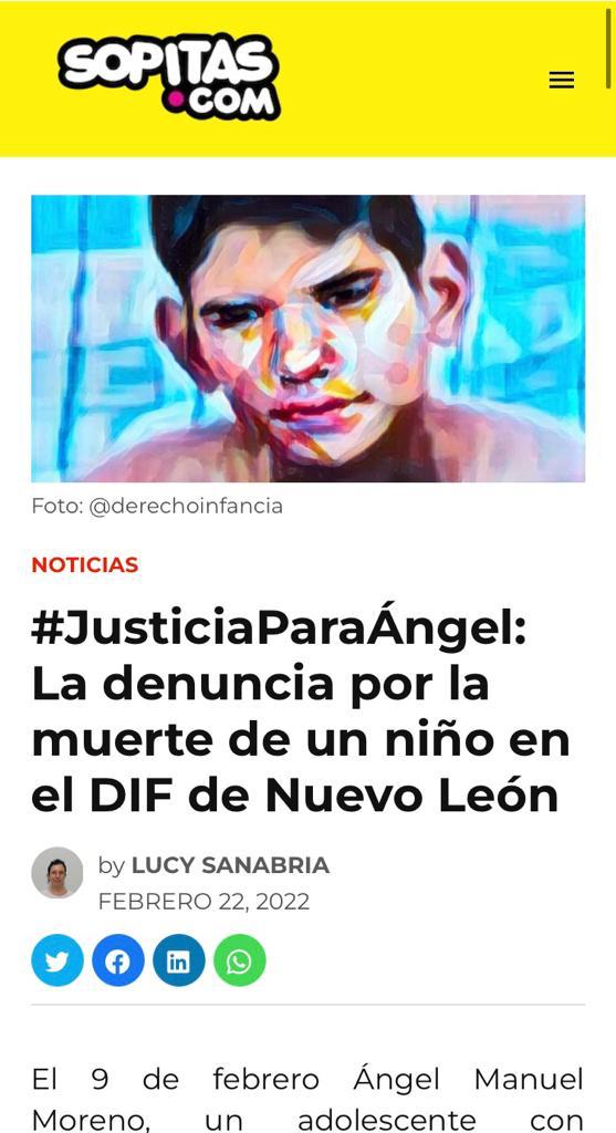 CatyGarca7's tweet photo. @jess_mar45 @derechoinfancia @UNICEFMexico Queremos respuestas pronto, el caso de ángel no puede quedar impune, queremos justicia #JusticiaParaAngel @derechoinfancia @amnistiamexico https://t.co/PVlD5TXZ3u