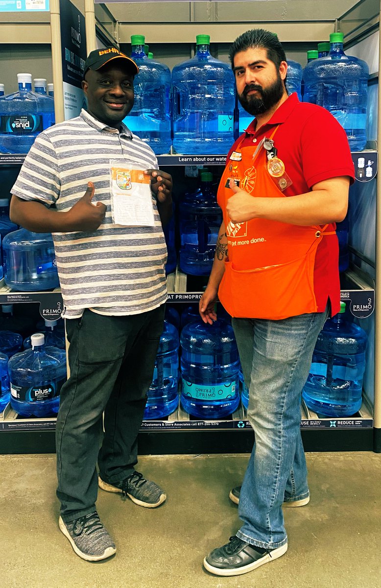 Homer time for our deliveries associate James for always willing to go above and beyond. Thanks 😊