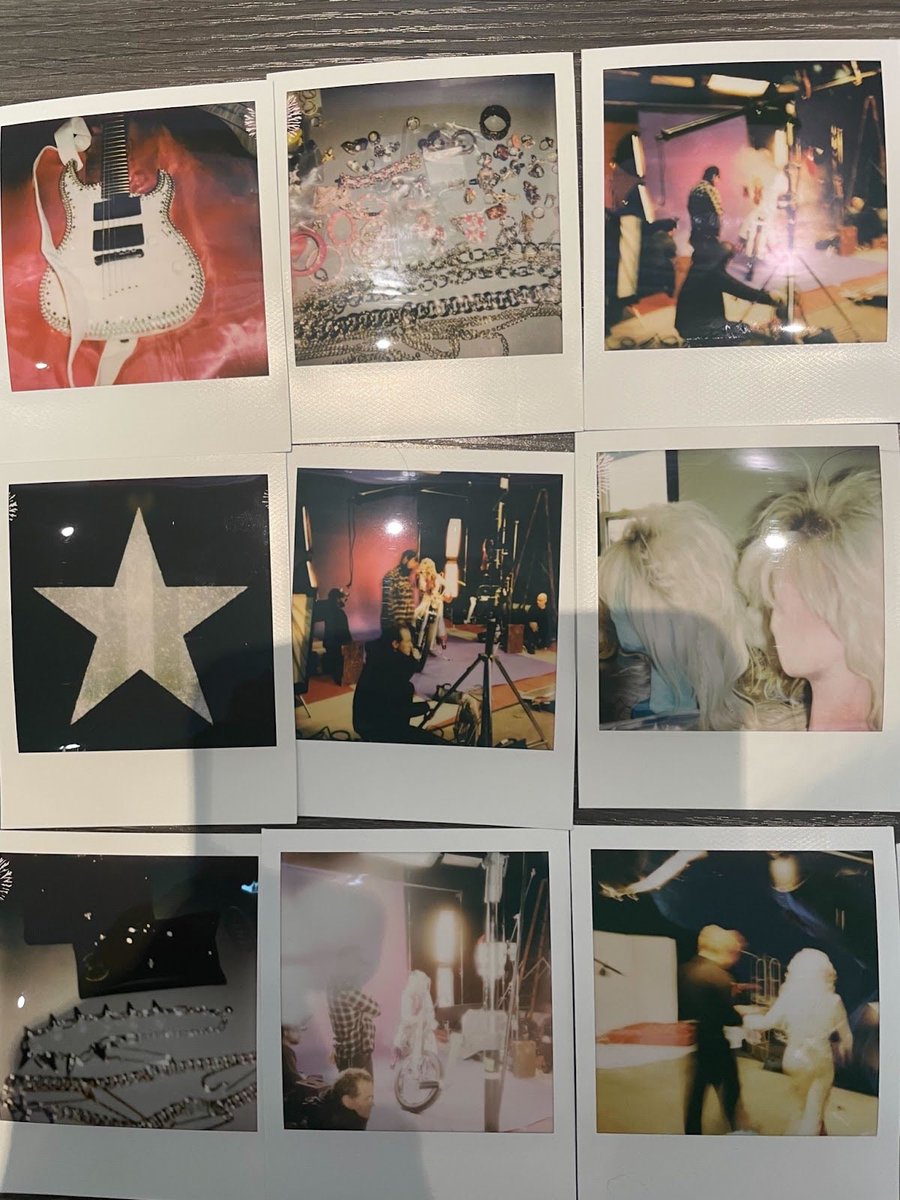 DollyParton's tweet photo. Behind the scenes of ‘Rockstar’ ✨ Pre-order my new album now! #dollyrockstar https://t.co/9YSkRRTV0v https://t.co/7lzKC6gYYr