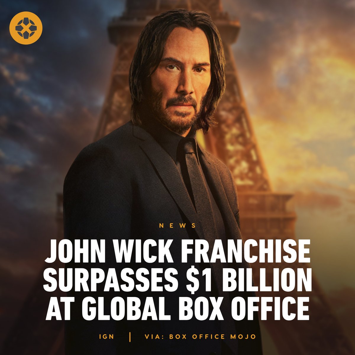 IGN on Twitter "John Wick Chapter 4 is the most successful movie in