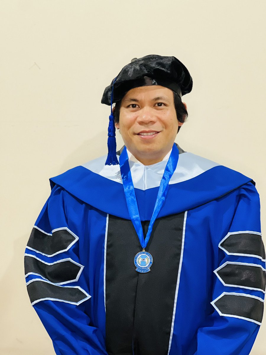 teachingwithV's tweet photo. Indeed it is Ph.inishe.D!!! Thank you Lord for the strength to achieve this great milestone. To my dear wife @MamiCorie12 I love you so much and thank you for being always supportive. You and the boys inspire me to always strive the best in life. https://t.co/UWZlVAZU2B