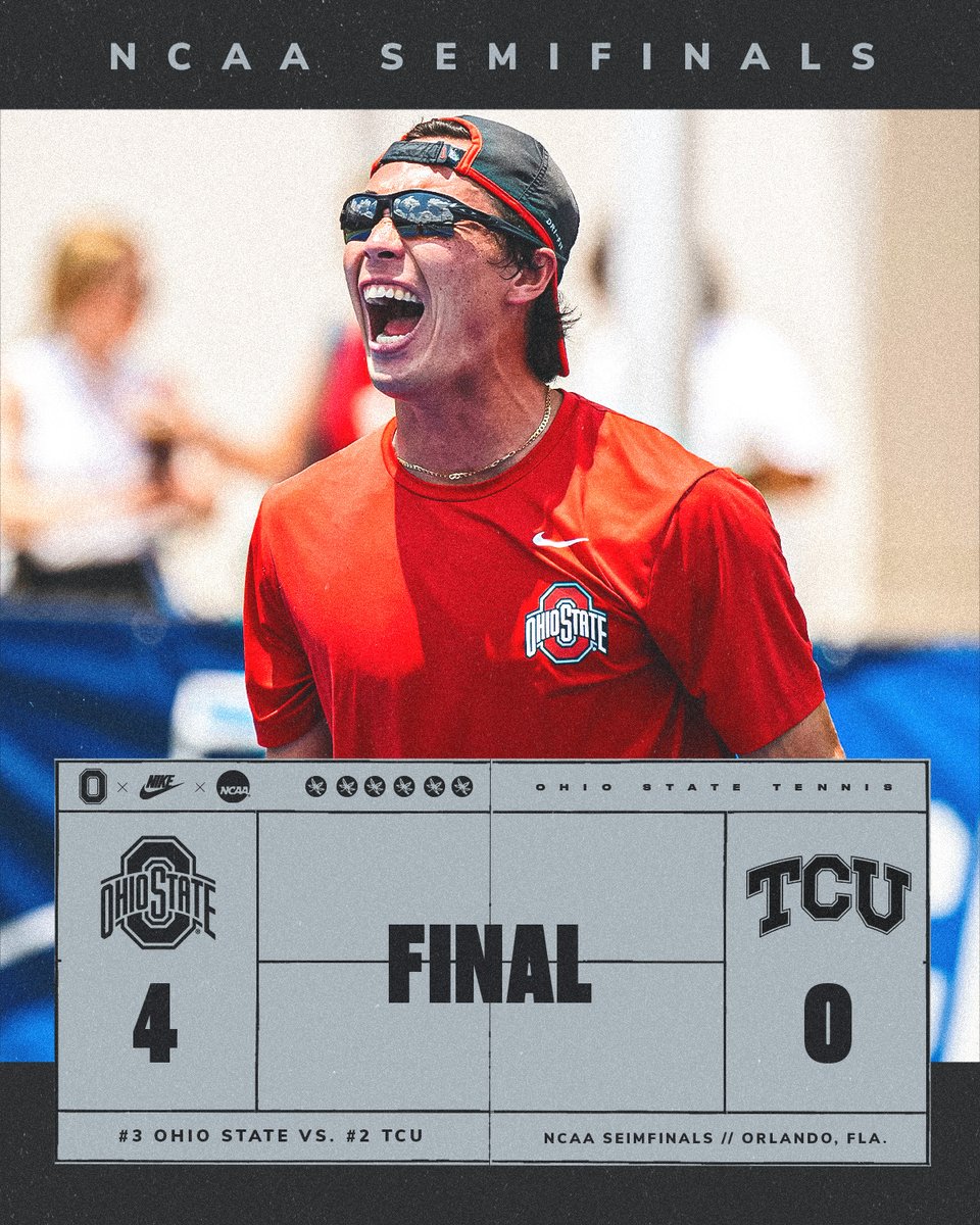 The Buckeyes will play for a national title tomorrow! #GoBucks