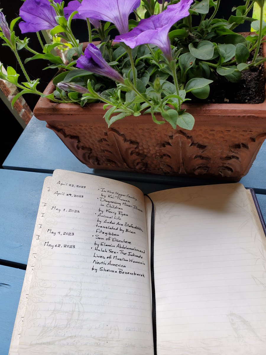 bookgaga's tweet photo. Pondering my 2023 #YearInReading so far, with my splendid #BookofBooks that I have been filling since 1983.

How is your reading going this year? https://t.co/lfAtnjhAzk