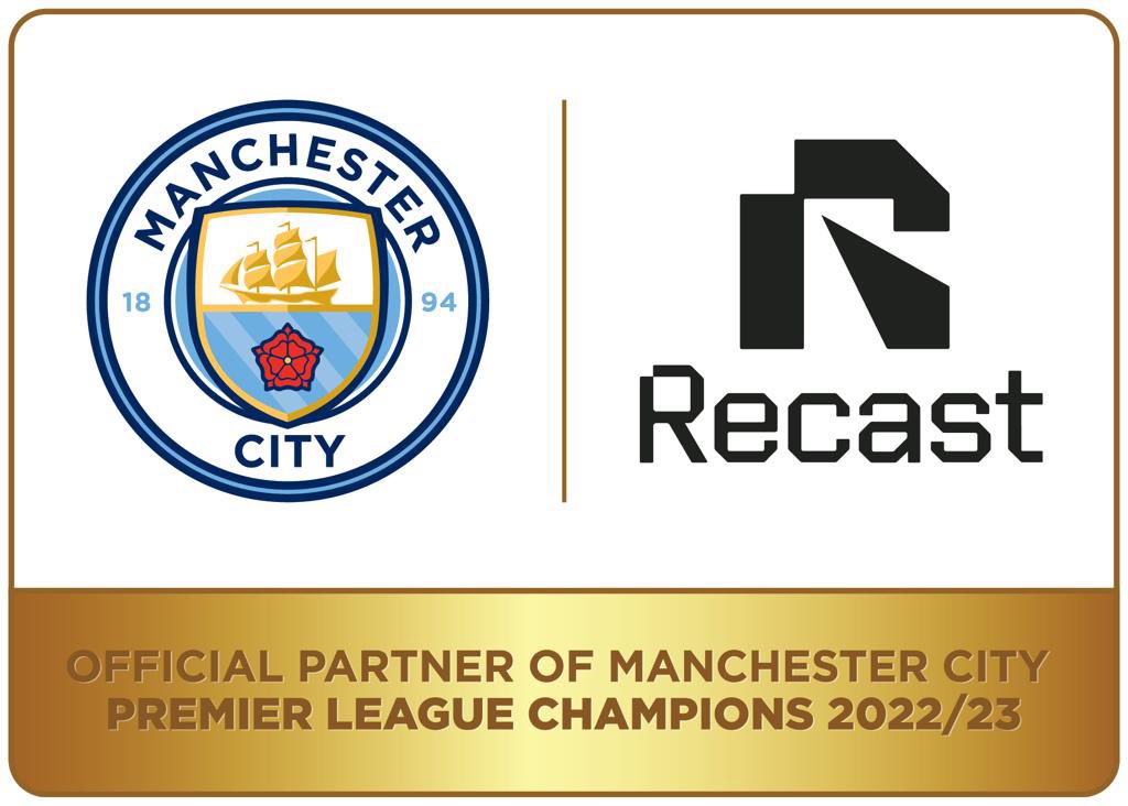RecastTV's tweet photo. Huge congratulations to @ManCity, Premier League Champions 2022-23! 

#ManCity #Recast https://t.co/IGHTV9RHkv