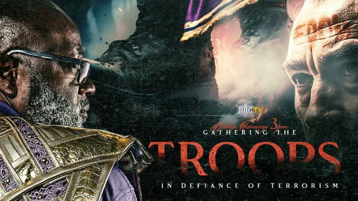 sheba_israel's tweet image. Things are heating up and the prophets aren’t letting up!! #TuneIn 3pm 🕒 EST Sabbath Class. Bishop Yawasap is on deck!! “Gathering the Troops in Defiance of Terrorism” on #IUICintheClassroom #YouTube, #Twitter, #Twitch &amp;amp; our own #IUICTv app. #StayintheSpirit📖🖊️📓 #Shalom!