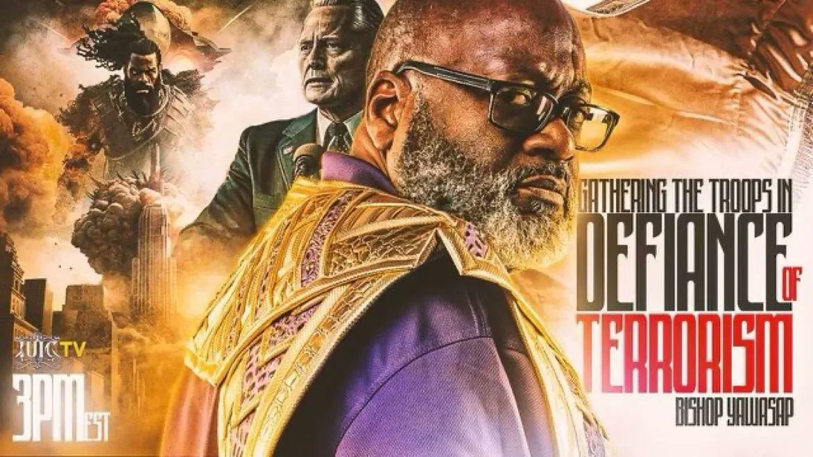 sheba_israel's tweet image. Things are heating up and the prophets aren’t letting up!! #TuneIn 3pm 🕒 EST Sabbath Class. Bishop Yawasap is on deck!! “Gathering the Troops in Defiance of Terrorism” on #IUICintheClassroom #YouTube, #Twitter, #Twitch &amp;amp; our own #IUICTv app. #StayintheSpirit📖🖊️📓 #Shalom!