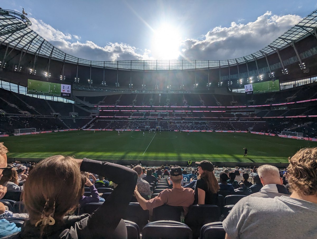 Nice day out visiting Tottenham Hotspur Stadium for <a href="/SpursWomen/">Tottenham Hotspur Women</a> today