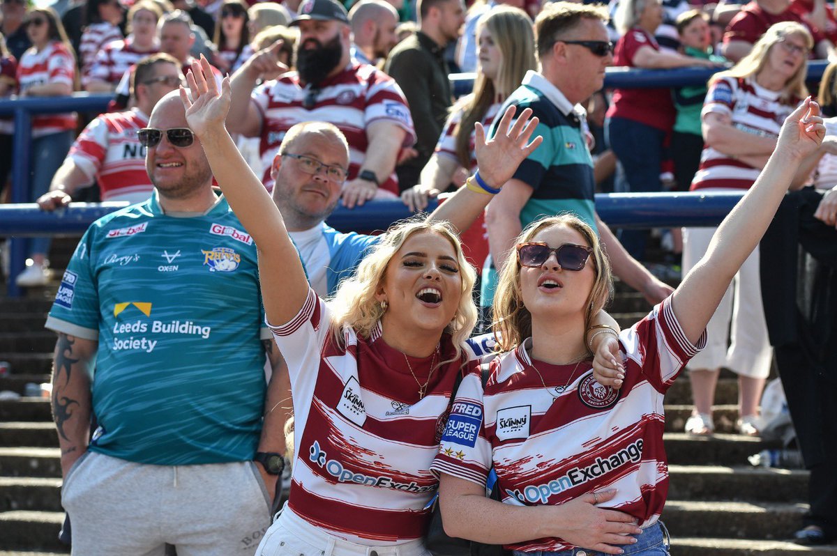😍 Let’s talk about that away support! 

Loud and proud into the next round 🫶

#WWRL #ChallengeCup