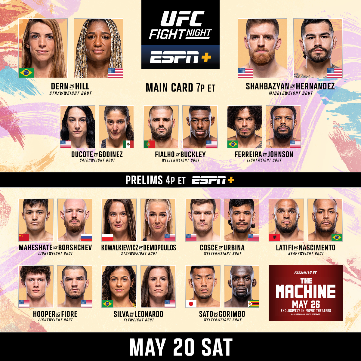 #UFCVegas73 prelims are LIVE in 30 minutes on <a href="/ESPNPlus/">ESPN+</a>!