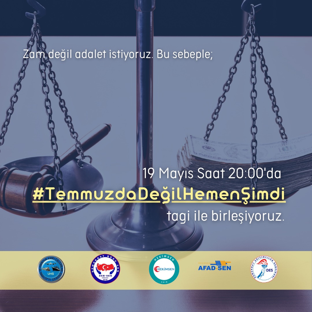 #TemmuzdaDeğilHemenŞimdi