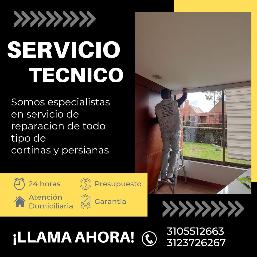GALLERYHOME1's tweet photo. Si una cortina no les funciona .. llámenos nosotros las reparamos.
Tenemos ese servicio 
#Bogota
#Sabado https://t.co/EdGeLsENii