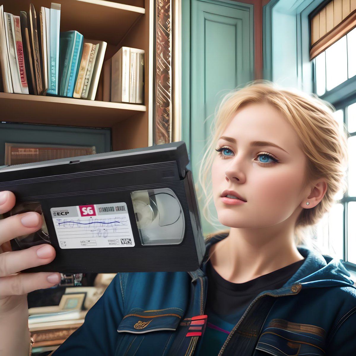 AlexCubeRu's tweet photo. Сегодня оцифровываю семейные архивы с VHS при помощи древнего видеомагнитофона, который разучился выплёвывать кассеты.

Это несложно, если знать где у кассет USB разъём))) https://t.co/c8Njagsi2n
