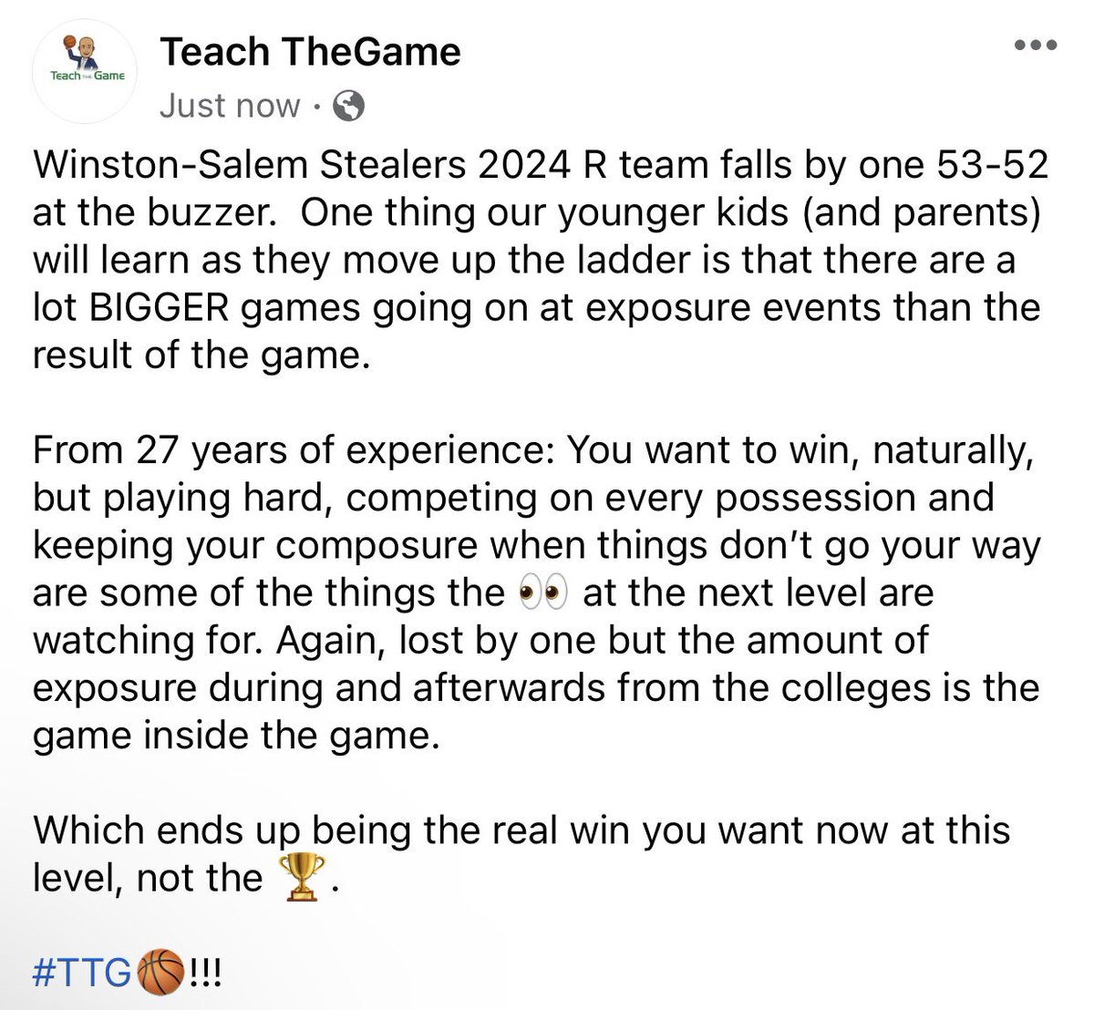 WSSTEALERS's tweet photo. Teaching The Game inside of the Game @Teach_The_Game .

#GOSTEALERS!!! https://t.co/dNpqfgk2AR