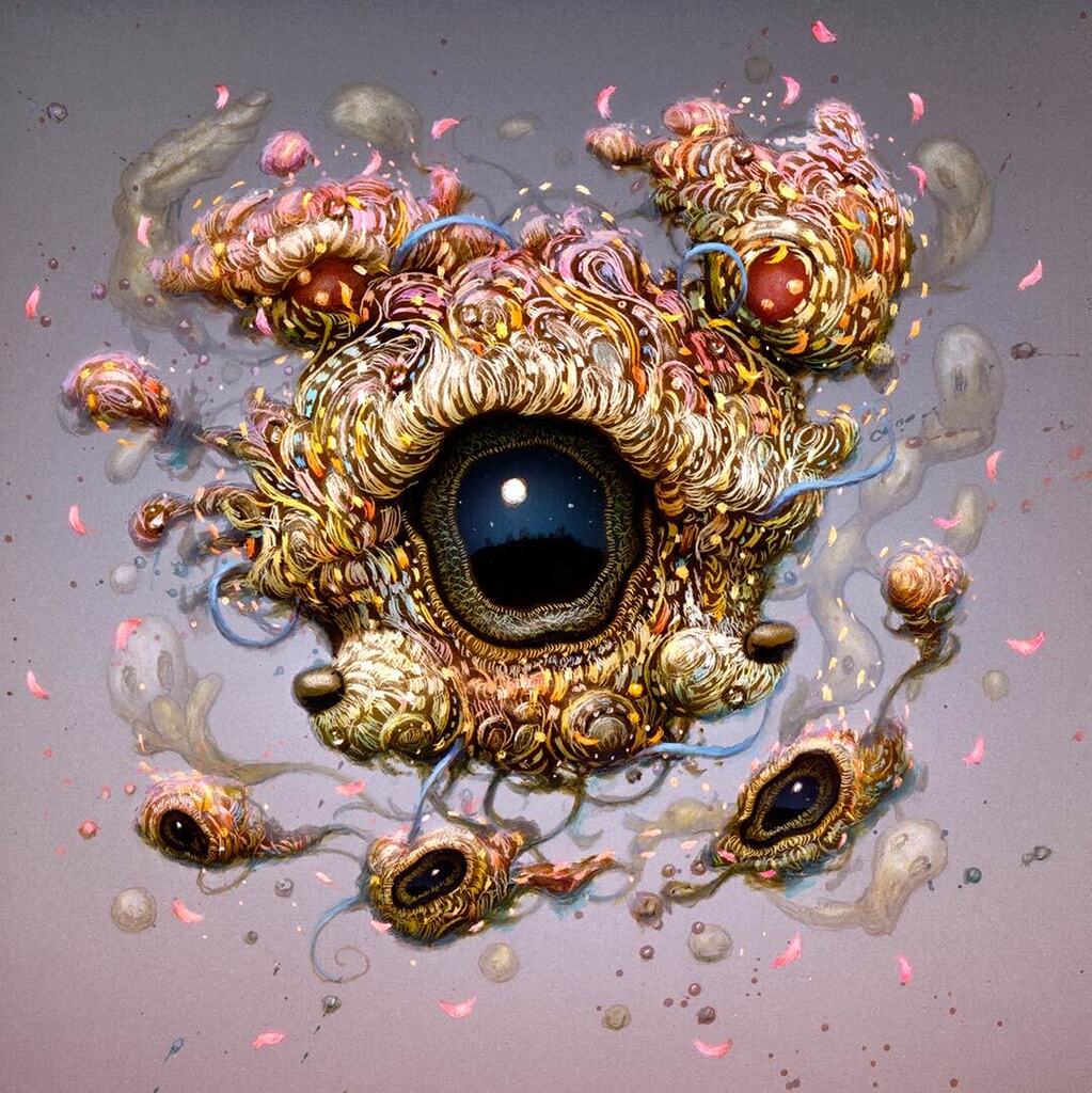 'MicroVisions 6' is our current group exhibition of small works (link in bio). The show features close to 100 incredible artworks by more than 70 super talented international artists! This incredible piece is 'Consciousness Conduit 02' by Naoto Hattori… instagr.am/p/CseWcAwI0uC/