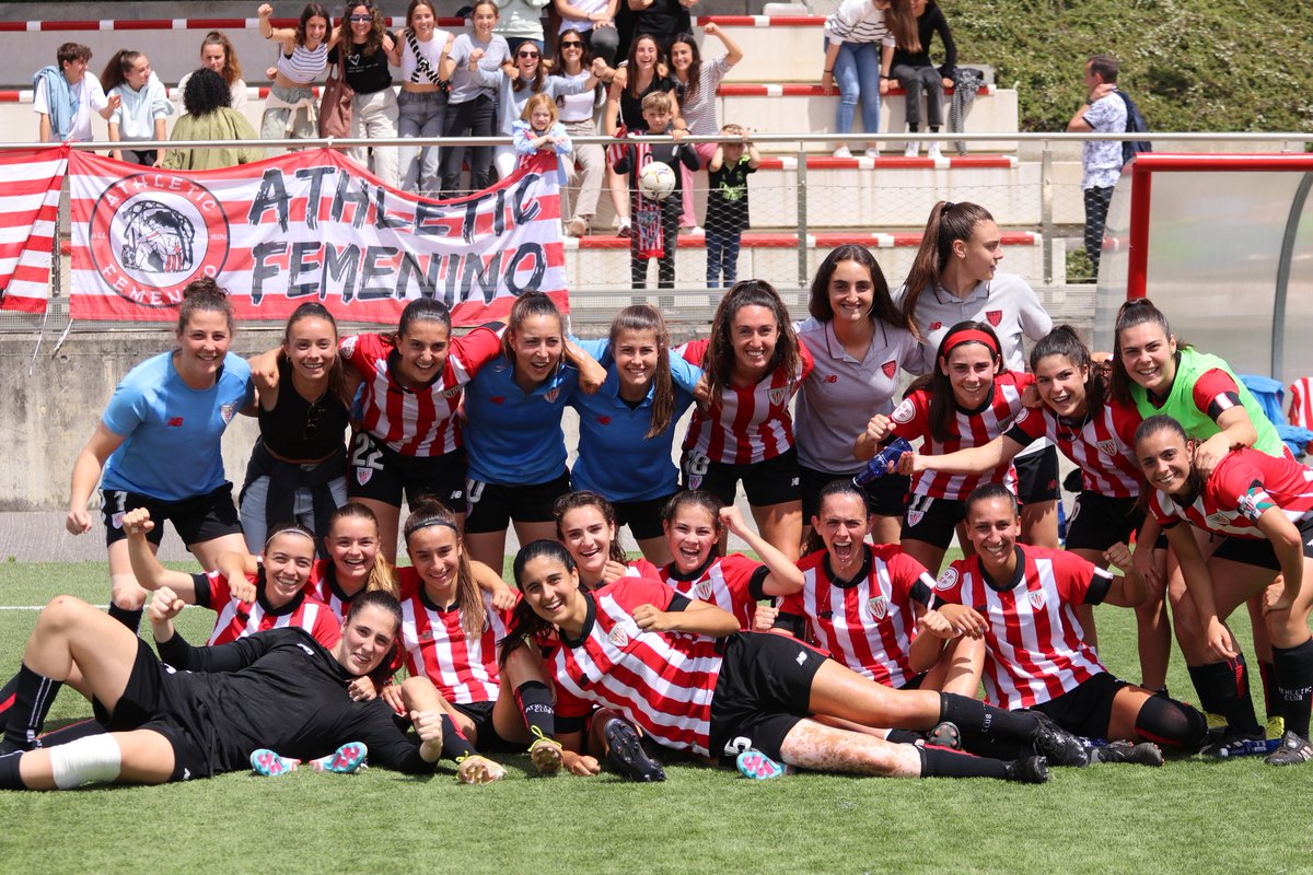 EL ATHLETIC FEMENINO HACE HISTORIA POR 2 TEMPORADA CONSECUTIVA!!⚔🦁
Los 3 primeros equipos femeninos vuelven por segunda temporada consecutiva a estar en las 3 primeras categorías, algo NINGÚN OTRO EQUIPO HA CONSEGUIDO. HARROBIAZ HARRO!🦁
[<a href="/canteradelezama/">Lᴀ Cᴀɴᴛᴇʀᴀ Dᴇ Lᴇᴢᴀᴍᴀ</a> ]