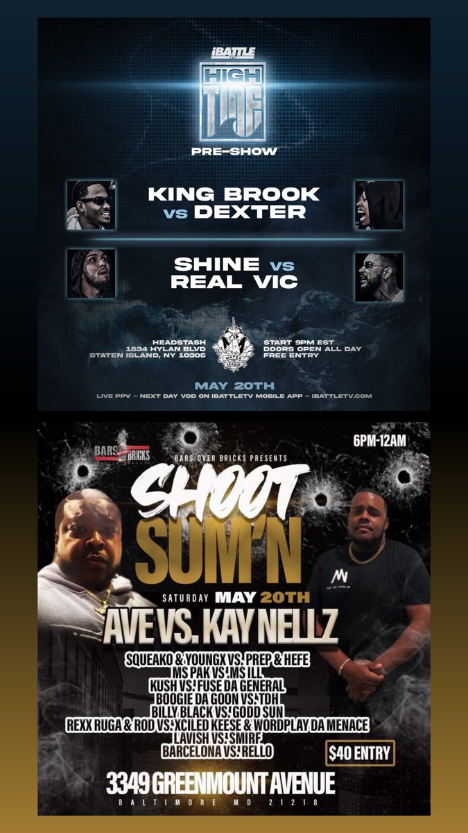 AllThingsBatRap's tweet photo. TODAY‼️
#TrailOfTiers🏆
•CALI SMOOV vs EPTOS UNO
+DANNY MYERS, A.WARD, LOSO, SAGA, EK
RBE #INTAKE⚔️
@BrickInvasion🧱
•AVE vs KAY NELLZ
@ibattletv #HIGHTIDE🌊
@Beastmodebattle #MAYDAY2🚨
@BearArmz w/ host @hollowdadon🌴
@DontFlop #MayprilFools/@NoLooseChat #TheProtocol2🇬🇧 https://t.co/5hs8jLOCAr