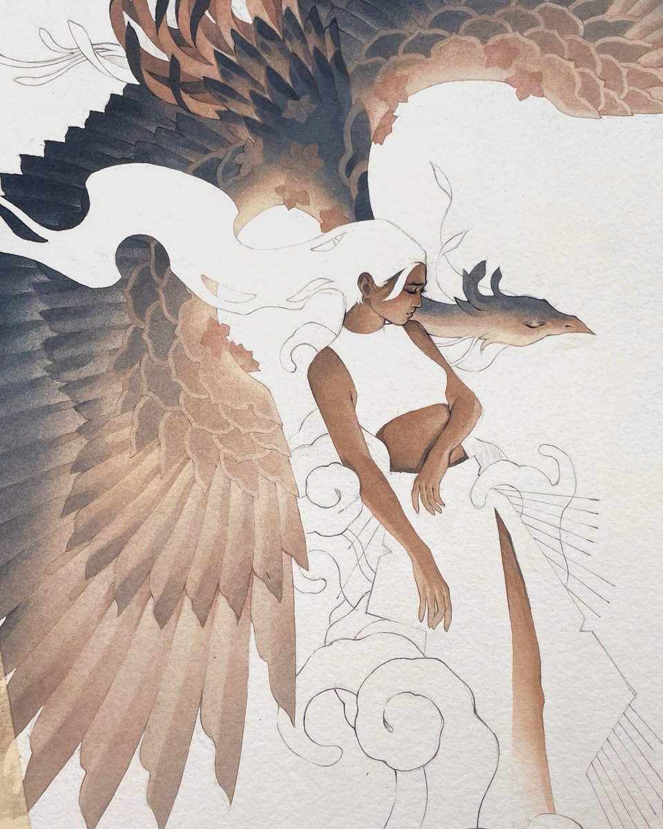 paintin in progress 🥳 #brbchasingdreams