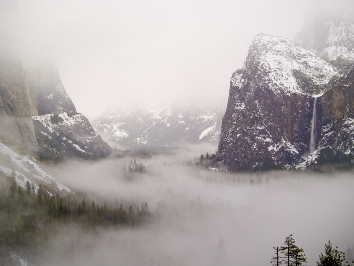 Check out this new photograph that I uploaded to fineartamerica.com! fineartamerica.com/featured/storm… #stormbrewing #billgallagherphotography #Yosemite #yosemitenationalpark #yosemitevalley #bridalveilfalls #fog #ayearforart #buyintoart #nature