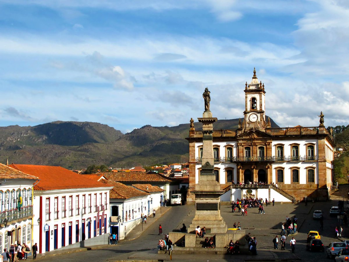 Destination Spotlight: Ouro Preto, Brazil 🇧🇷 A well-preserved colonial town with baroque architecture, cobblestone streets, and a rich history. #OuroPreto #BrazilTravel #BoldlySheTravels